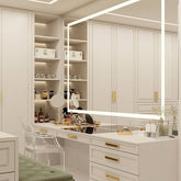 Trueliving Yellow Pink Modern Dresser Table H 71 x W 23 x D 16